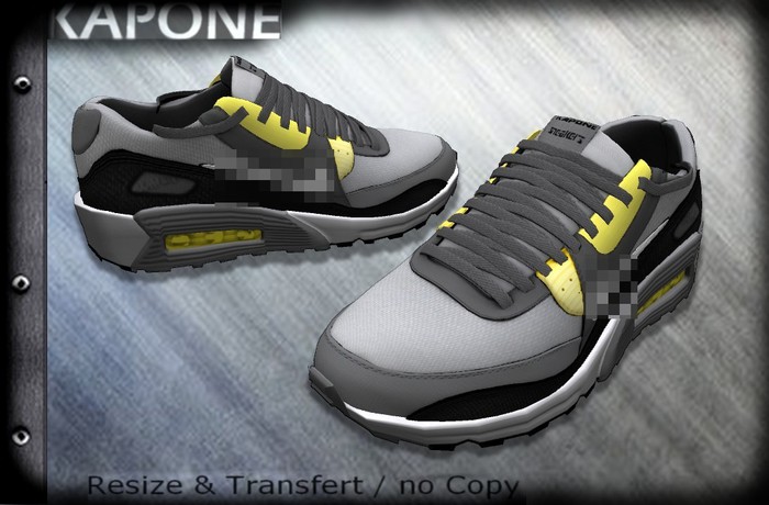 Kapone RMX Unisex sneakers YellowGrey