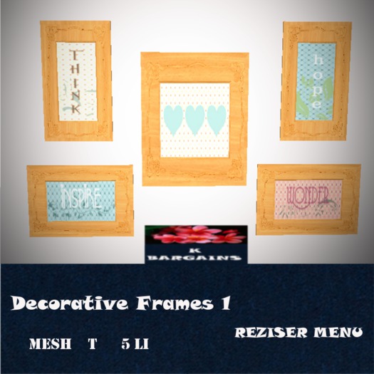 *KB* Decorative Frames 1