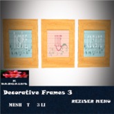 *KB* Decorative Frames 3