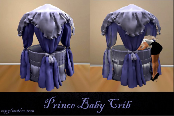 Prince Baby Crib (with Animation)