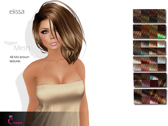 .::Crown::. Long Hair "Jasmin" DEMO V2.0