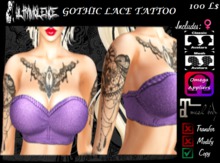 GOTHIC LACE TATTOO *Ultraviolence*