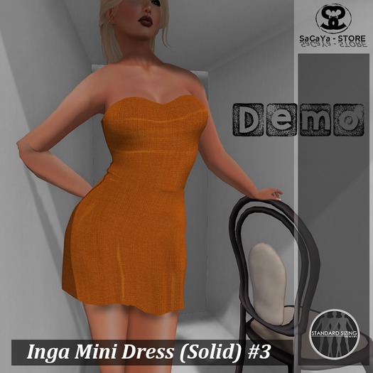 SaCaYa - Inga Mini Dress (Solid) #3 Demo