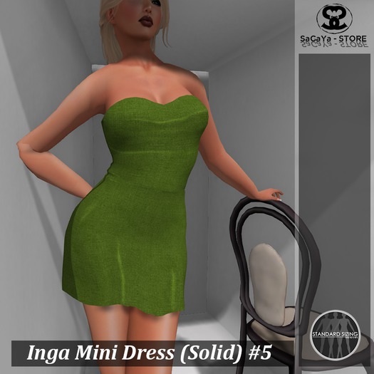 SaCaYa - Inga Mini Dress (Solid) #5