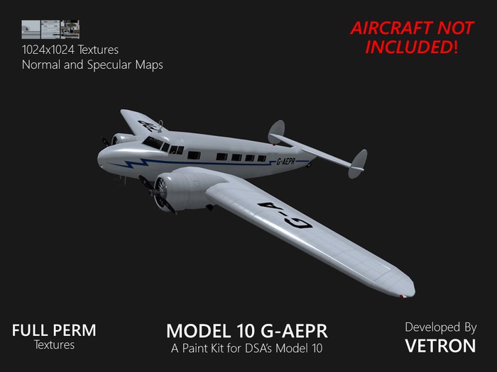 [Vetron] Model 10 G-AEPR