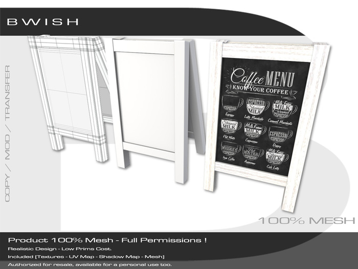 BWish - Sign Board Mesh 2.0