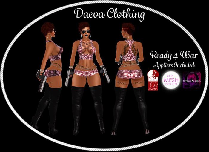 Daeva Ready 4 War Rust w/ Omega, TMP, & Slink Appliers