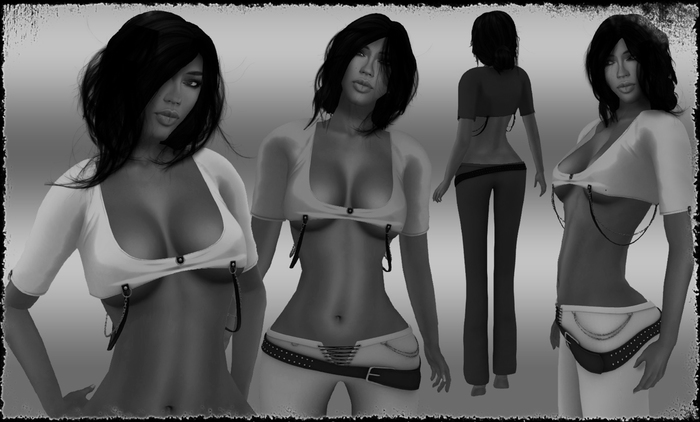 Rigged Mesh Outfit GIA DEMO