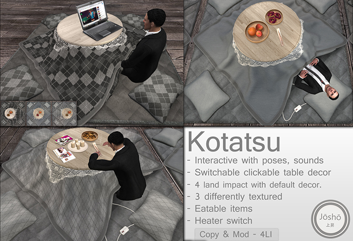 Josho - Unpacker - Sender - Kotatsu Gold