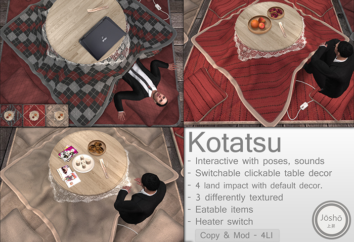 Josho - Unpacker - Sender - Kotatsu Gold