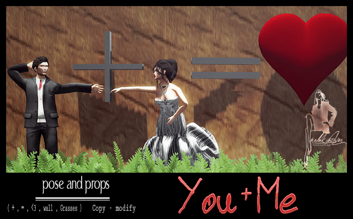 ::MF::  You + Me Pose and props