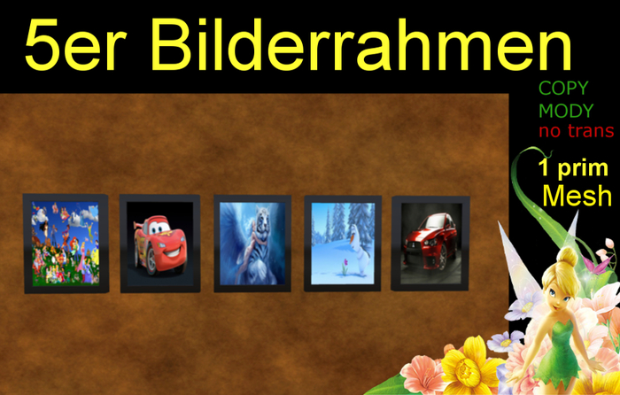 5er  Bilderramen