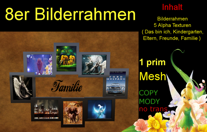 8er Bilderrahmen