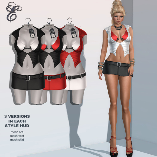 E Eleanor Dress 2 w Texture Change HUD