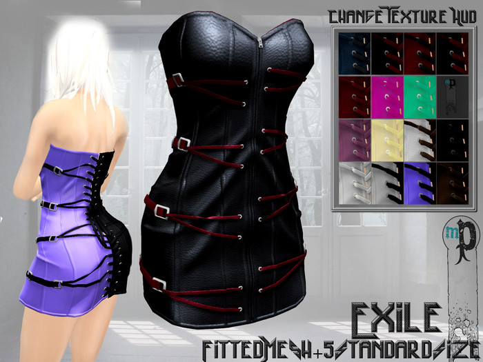 * EXILE * Mesh dress