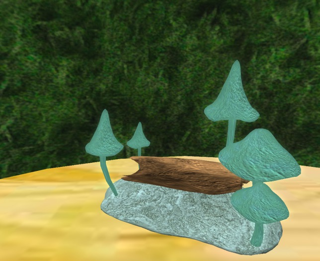 MistyGlen Tiny Forest Seat -- Teal
