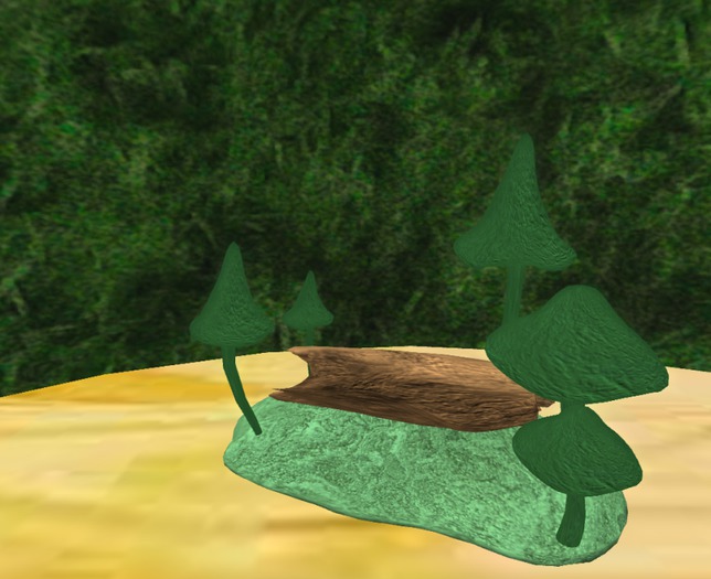MistyGlen Tiny Forest Seat -- Green