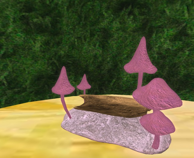 MistyGlen Tiny Forest Seat -- Rose
