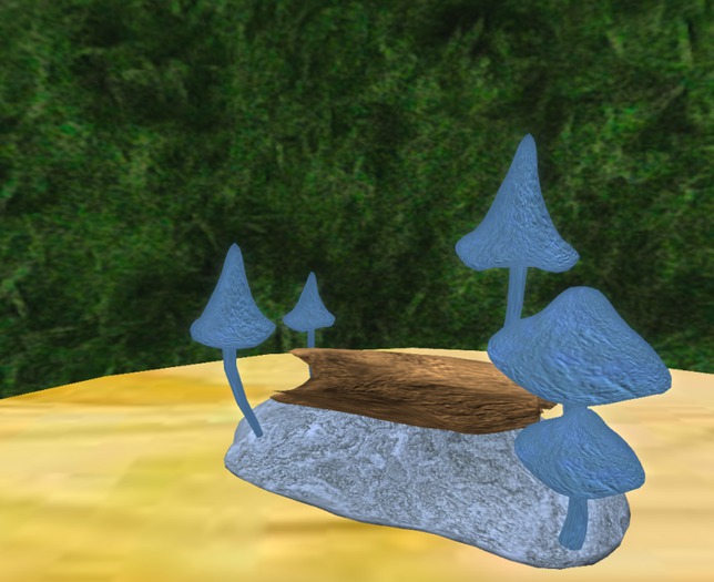 MistyGlen Tiny Forest Seat -- Blue