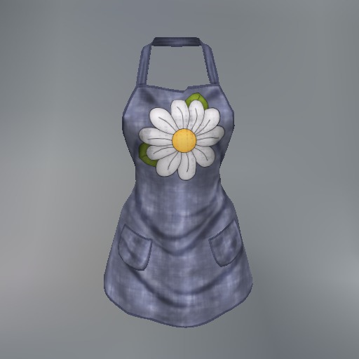 Daisy Garden Mesh Apron