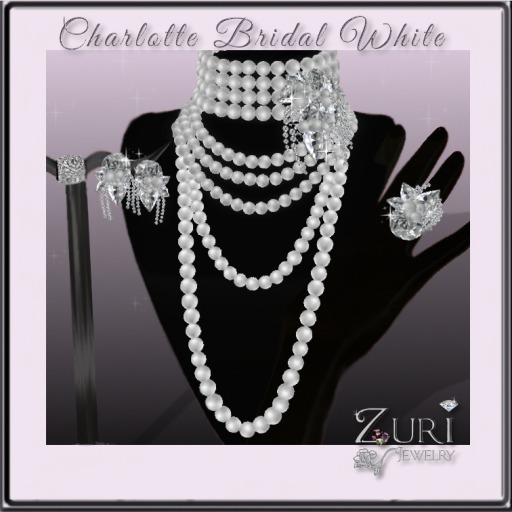 Charlotte Pearls- Bridal White Copy-Zuri Rayna Jewelry
