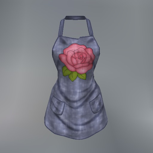 Rose Garden Mesh Apron box