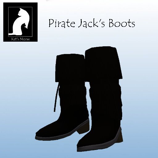 KM Pirate Jack's boots