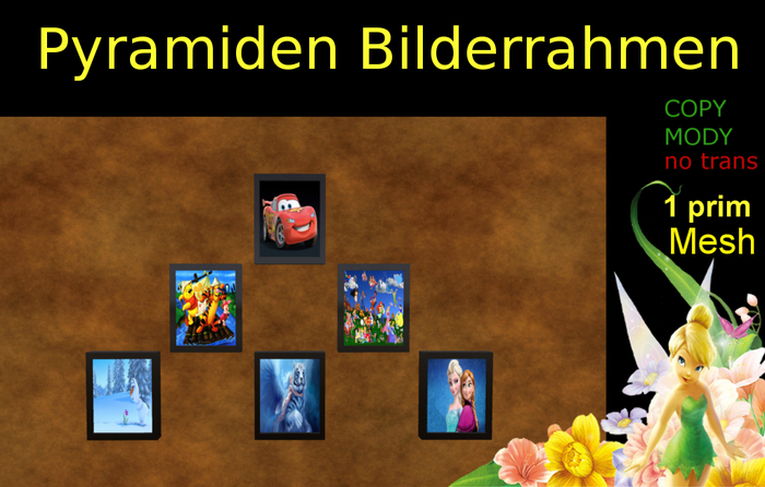 Pyramiden Bilderrahmen