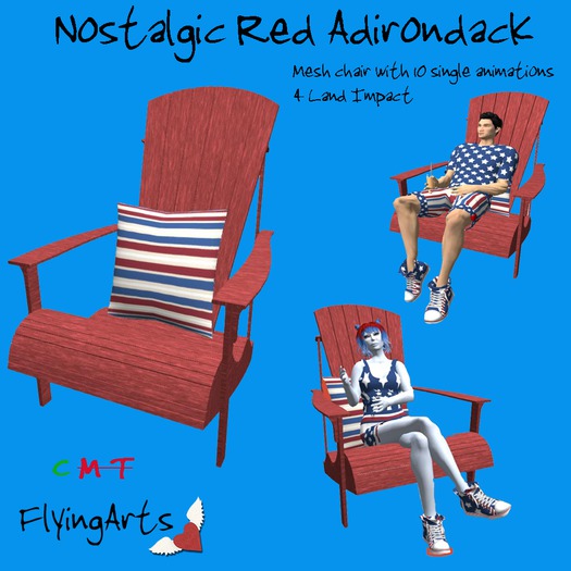 !FA! Nostalgic Adirondack - Red