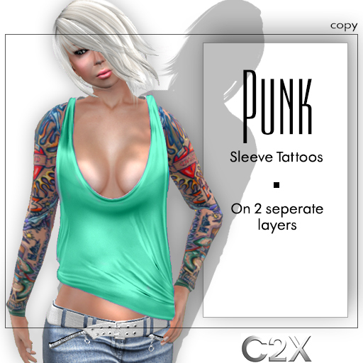 Punk Sleeve Tattoos [UNISEX]