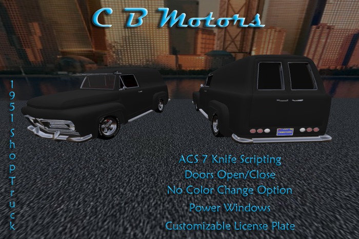 {CBM} 1951 Shop Truck