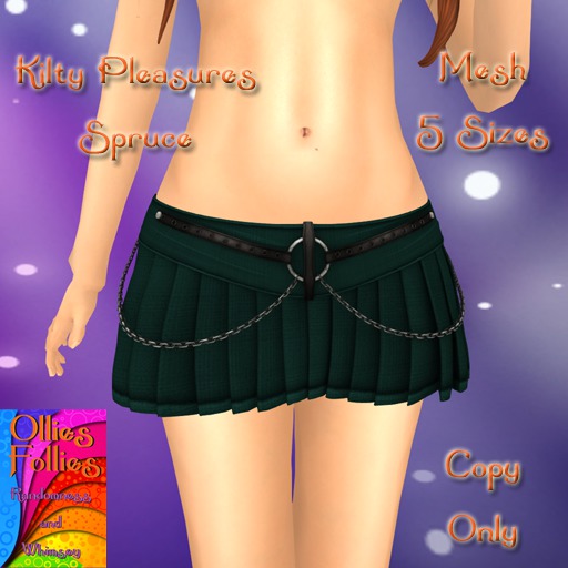Kilty Pleasures Skirt Tomato ~OF~