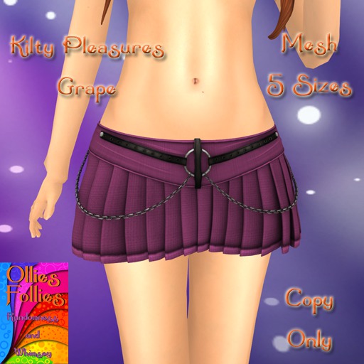 Kilty Pleasures Skirt Tomato ~OF~
