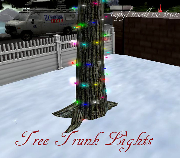 Tree Trunk Lights
