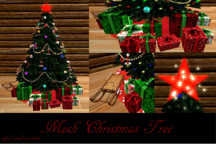 Mesh Christmas Tree With Changing Multi Color Lights