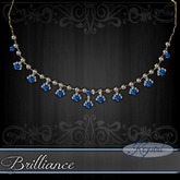 :::Krystal::: Brilliance - Necklace - Gold - Heliotrope