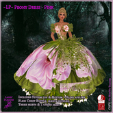 ~LP~ Peony Dress (Boxed)  Pink