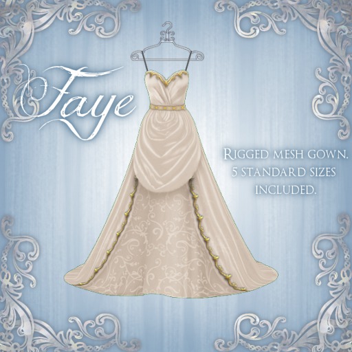 [K~*~S] Faye - Gown - Cream