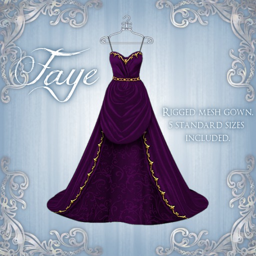 [K~*~S] Faye - Gown - Grape