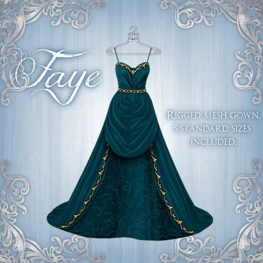 [K~*~S] Faye - Gown - Ocean