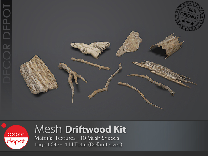 [DD] - FULL PERM  Kit Maderas