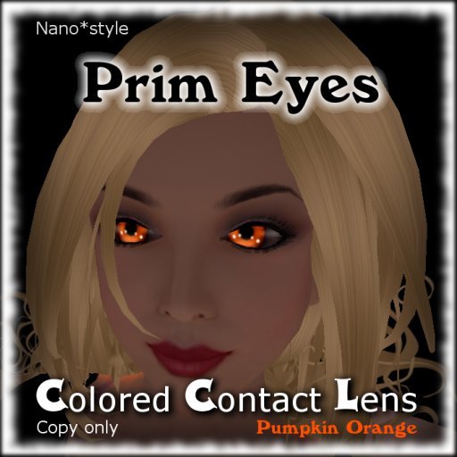Prim Eyes ---Orange BOX