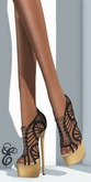 Entice - Crash Into Me Heels - Slink High/Maitreya - Black