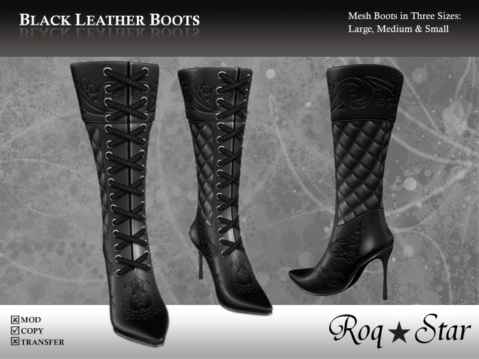 RS Quilted Leather Boots