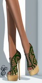 Entice - Crash Into Me Heels - Slink High/Maitreya - Green