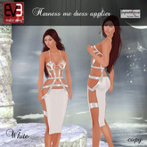 Harness me dress white