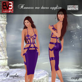Harness me dress purple