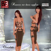 Harness me dress chocolate