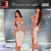Harness me dress cream