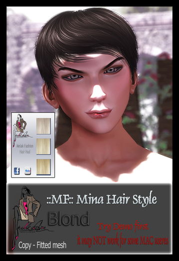 ::MF:: Mina Hair Style - Blond